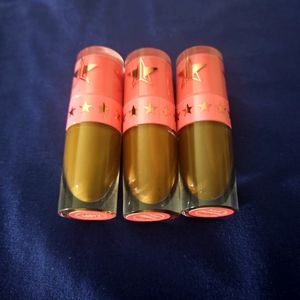Three Jeffree Star Mini Liquid Lipsticks!